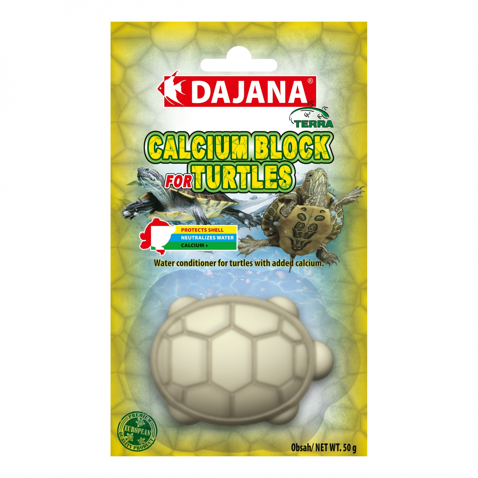 Kalciový blok pro želvy