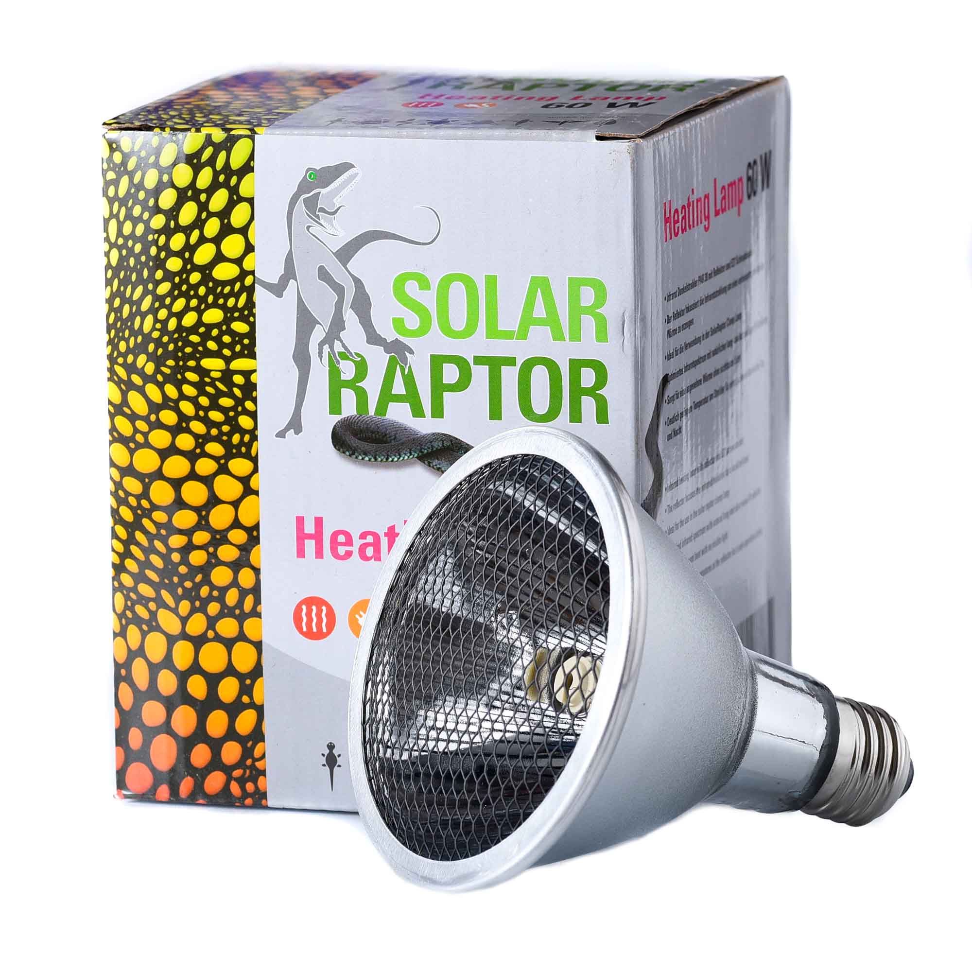 Lampa výhřevná 60W E27 Solar Raptor