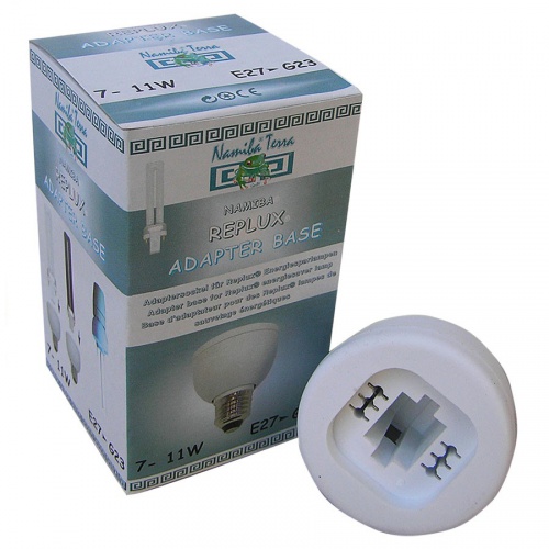 Replux adapter zářivek 7-11W G23 - E27 Namiba Terra