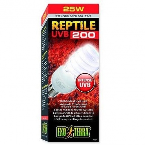 Zářivka Reptile 200 25W kompaktní UVB Exo Terra Hagen