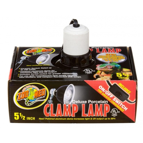 Lampa hliníková na žárovku 14cm ZooMed