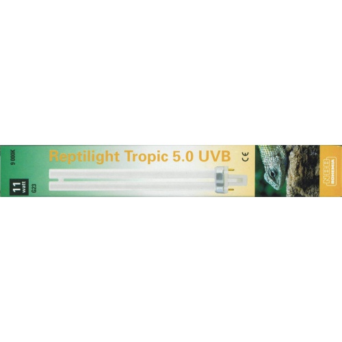 Zářivka kompaktní Reptilight 11W 5.0 UVB Tropik G23