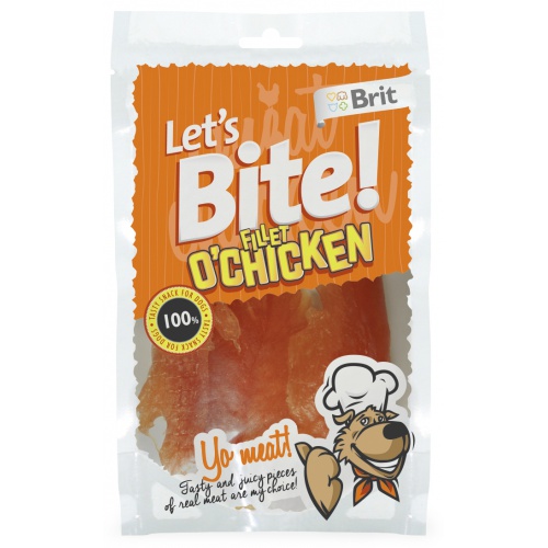 Brit Lets Bite Fillet o`Chicken 80g