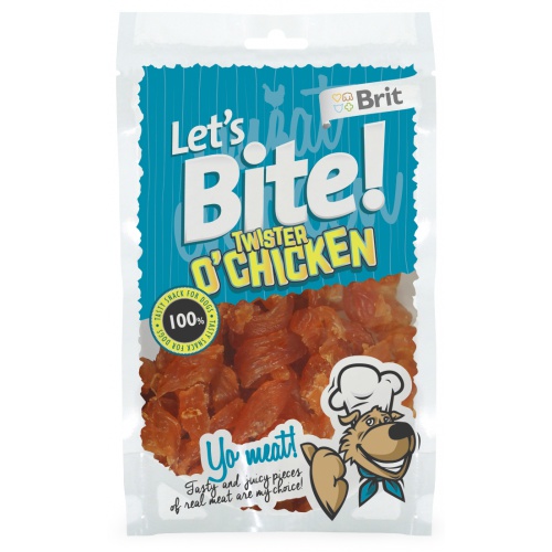 Brit Lets Bite Twister o`Chicken 80g