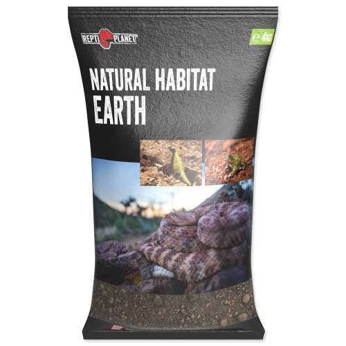 Substrát Earth černý-Repti planet 4kg