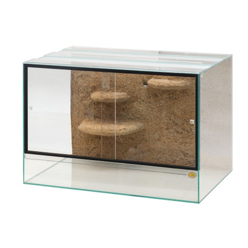 Terárium užovka s pozadím 60x40x40cm