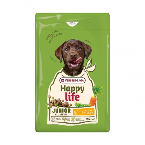 Happy life Junior s kuřetem 2,5 kg