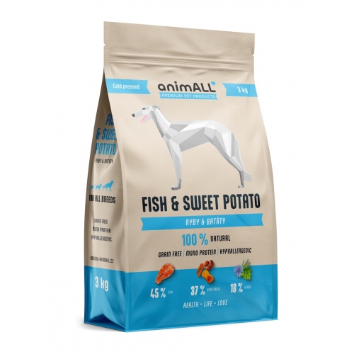 animALL Fish & Sweet Potato 3kg