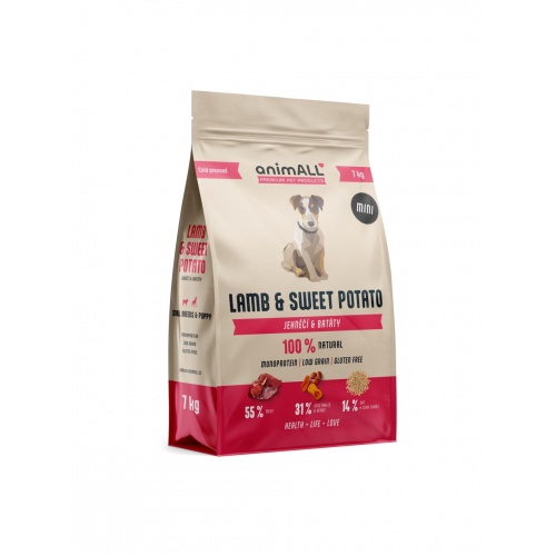 animALL Mini Lamb & Sweet Potato 7kg