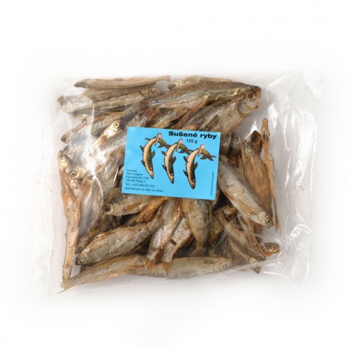 Sušené rybičky velké 125g Grýgera