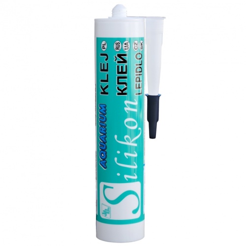 Silikonové lepidlo 310ml černé