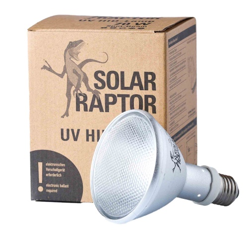 Lampa UVB 70W HID Spot Solar Raptor Econlux