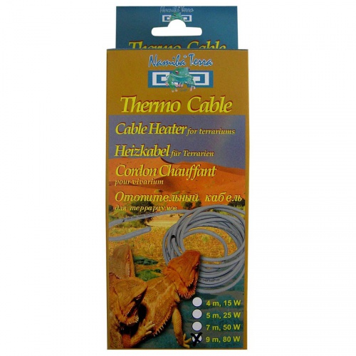 Topný kabel do terária 80W délka 9 metry Namiba Terra
